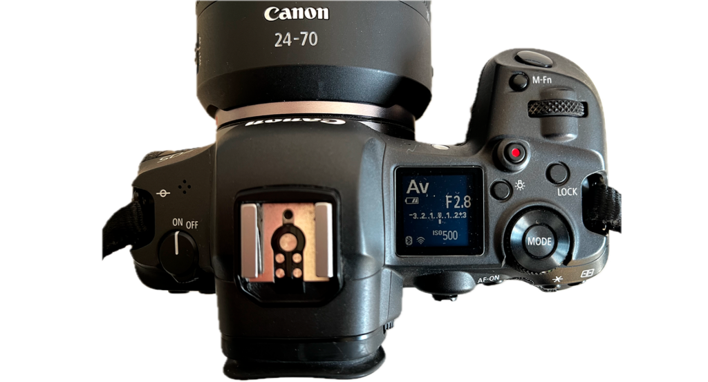 Réglages appareil photo numérique pour cours