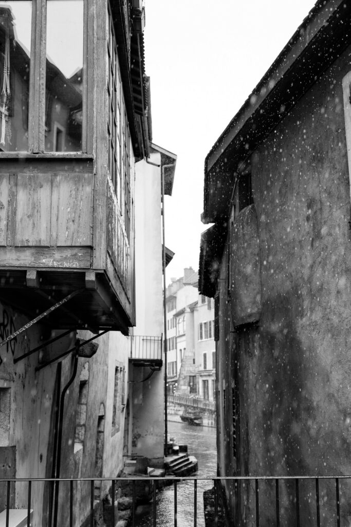 Ruelle étroite à Annecy