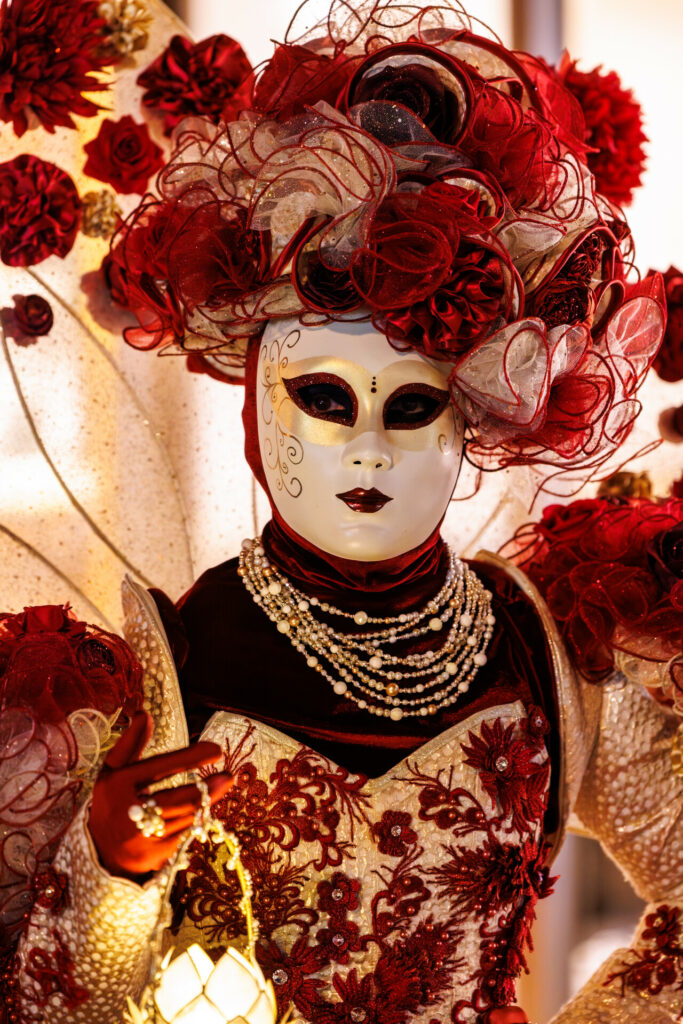 Portrait nocturne de personnage vénitien