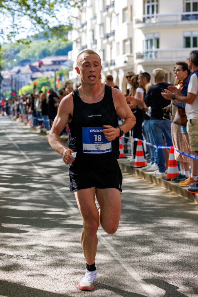 Xavier Meade au marathon d’Annecy 2026