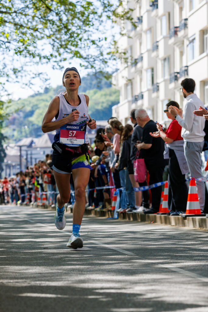 Coralie Blanchard au marathon d’Annecy 2026