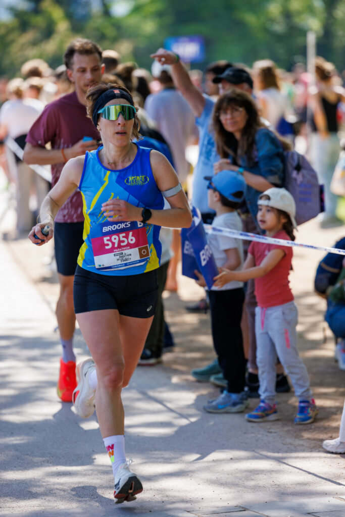 Coureuse 5956 au marathon d’Annecy 2026