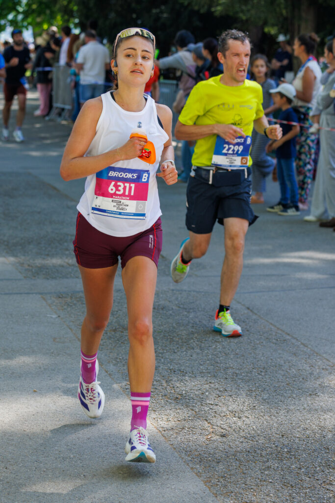 Coureuse 6311 au marathon d’Annecy 2026