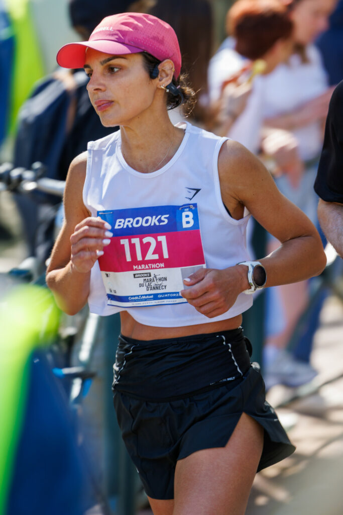 Coureuse 1121 au marathon d’Annecy 2026