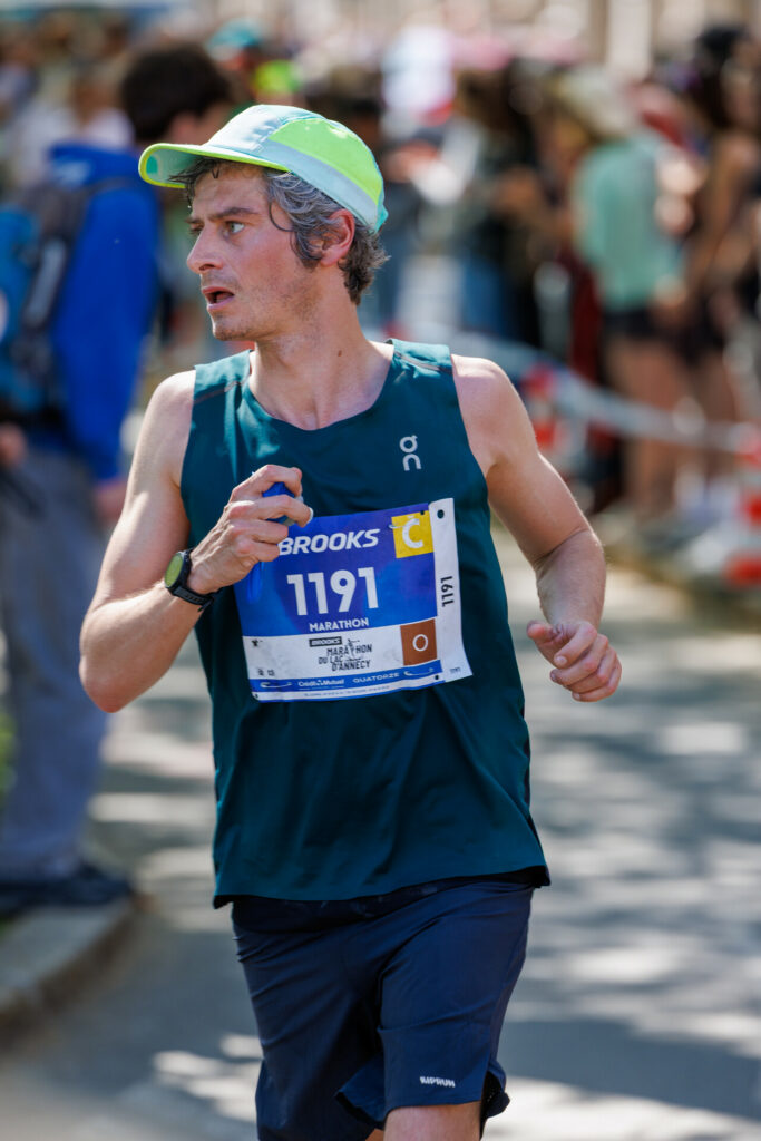 Coureur 1191 au marathon d’Annecy 2026
