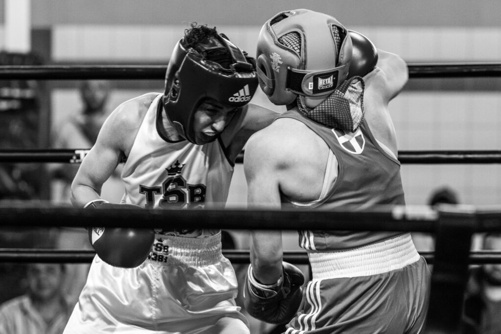 Gala de boxe Kersall Burgaud Nellie contre Lakehal Assia