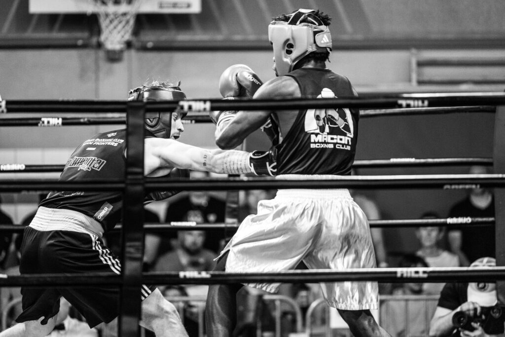 Gala de boxe Bazie Aboubacar contre Defoly Terry