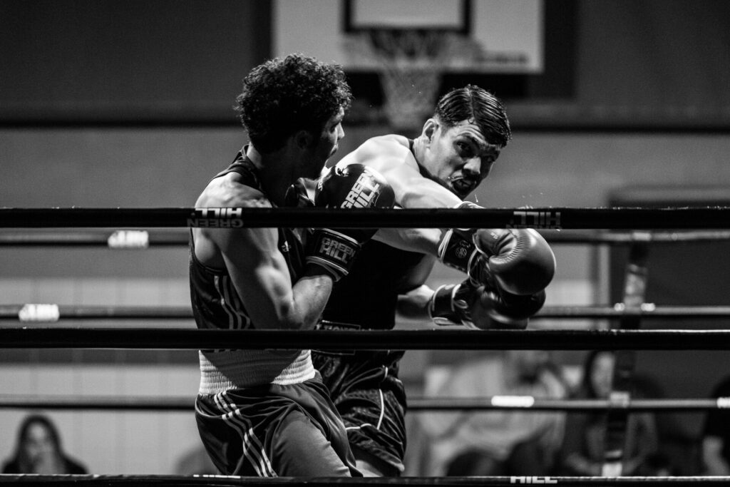 Gala de boxe Dridi Yassin contre Guerrouche Farès