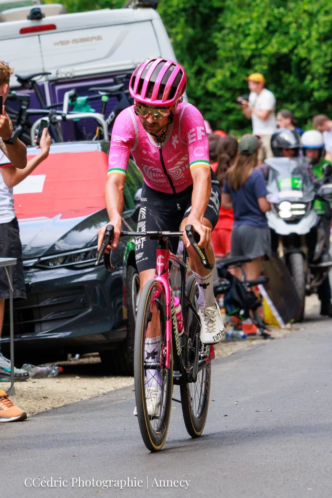 Ben Healy dans la montée du Salève 2026