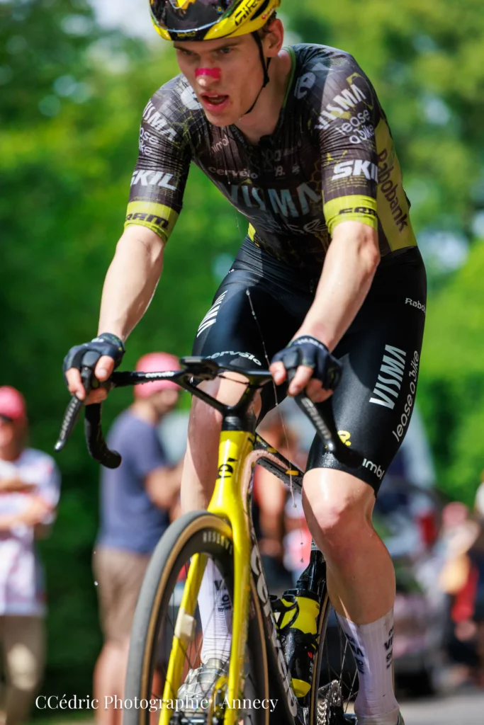 Matteo Jorgenson dans le Salève en 2026