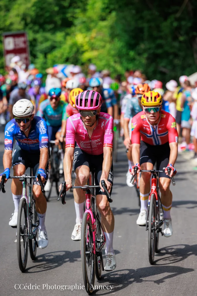 Michael Valgren - Silvan Dillier - Anders Skaarseth sur le Tour de France 2026 en Haute Savoie