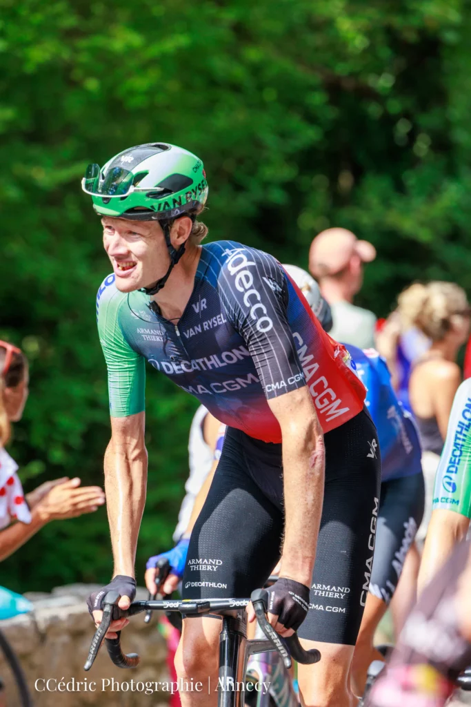 Daan Hoole dans la montée du Salève 2026