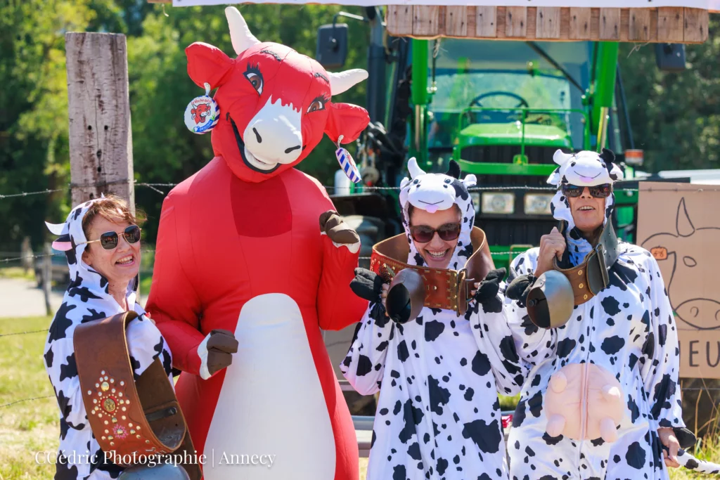 La vache qui rit sur la route du Tour de France