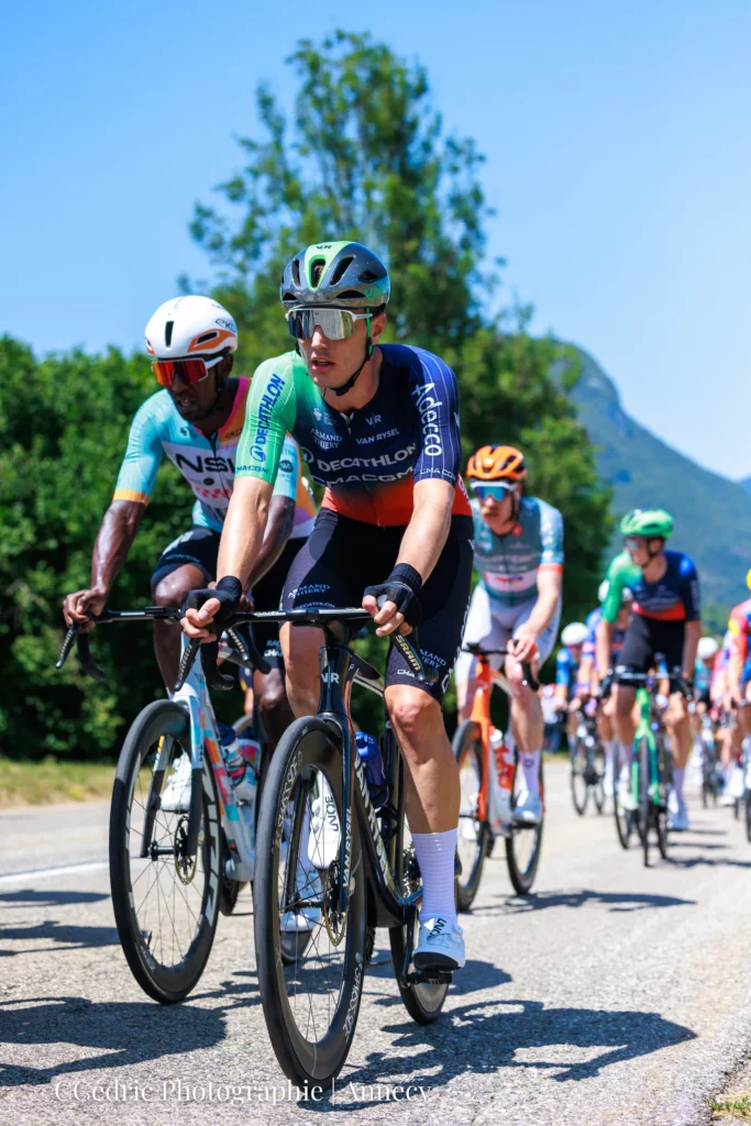 Olav Kooij et Biniam Girmay en Haute Savoie sur le Tour de France 2026
